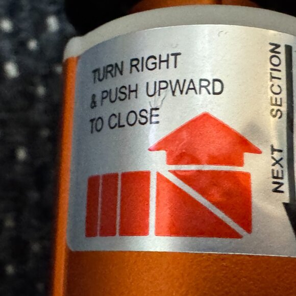 Ace3C Rhythm Selfie Stick Monopod with Mini Tripod Stand, Orange - Picture 11 of 16